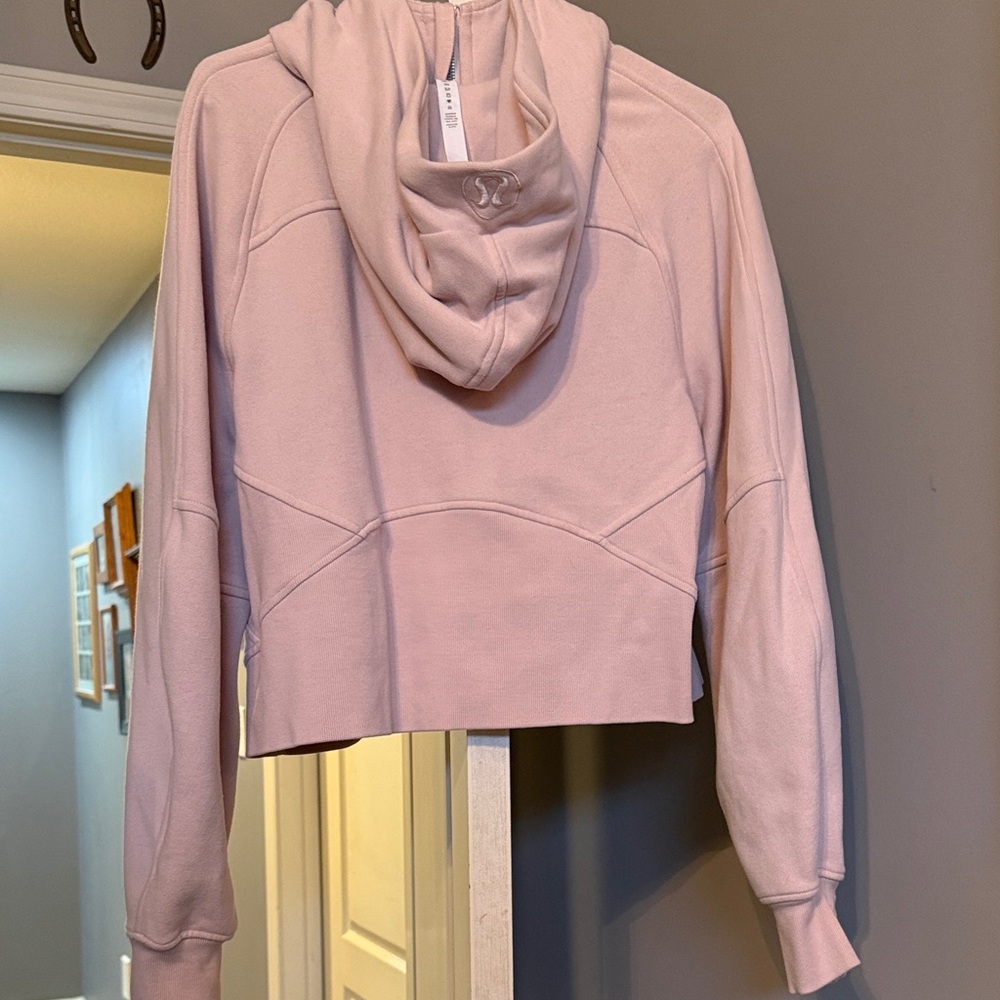 Lululemon Athletica Blush Pink Half-Zip Hoodie - Picture 2 of 3